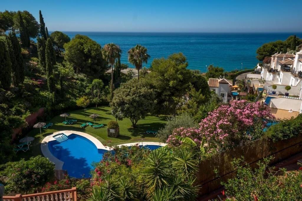 La Amapola, A Little Oasis With Sea View, 200 Meters From The Beach. Appartement Nerja